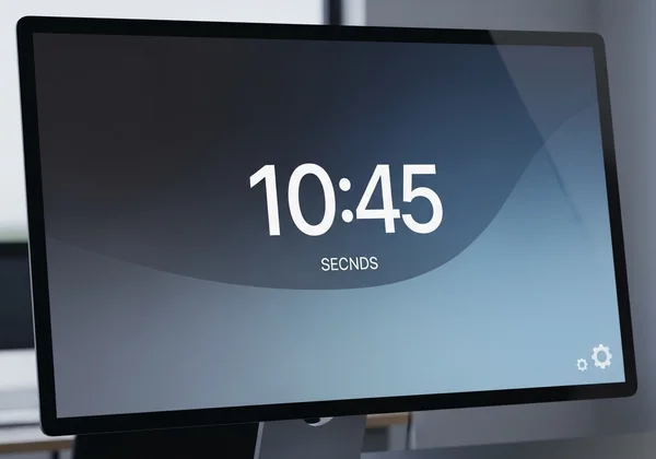 DigitalClock.org interface showing customizable time display.