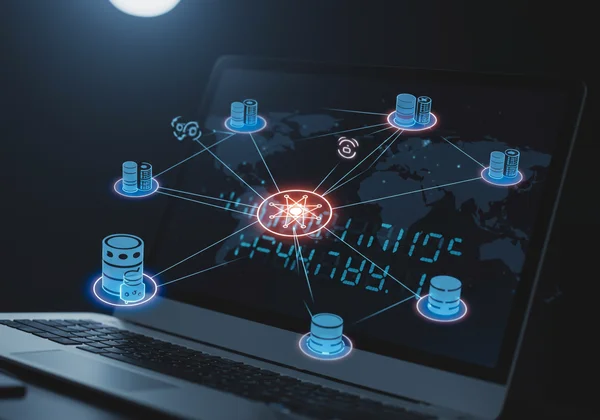 Online clock syncing data with a network of atomic servers.